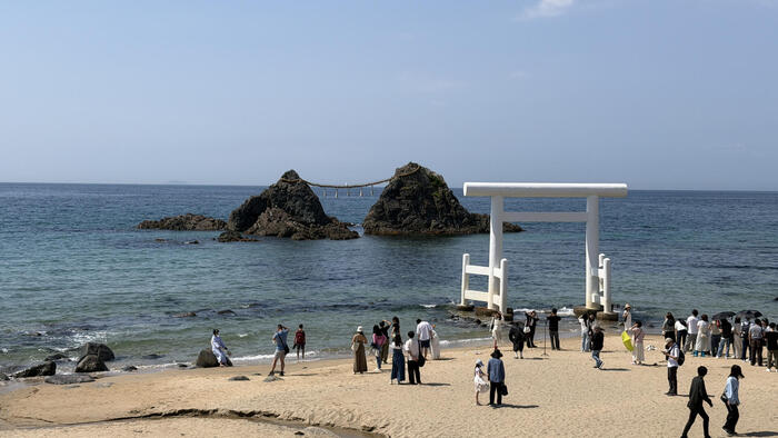 二見ヶ浦の夫婦岩