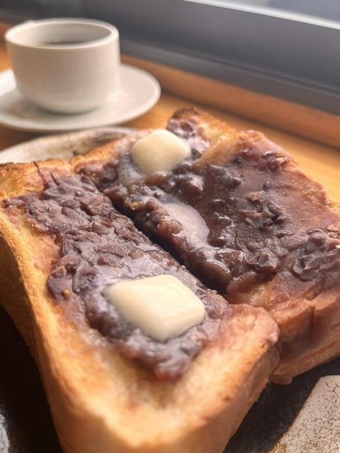 あんバタートースト