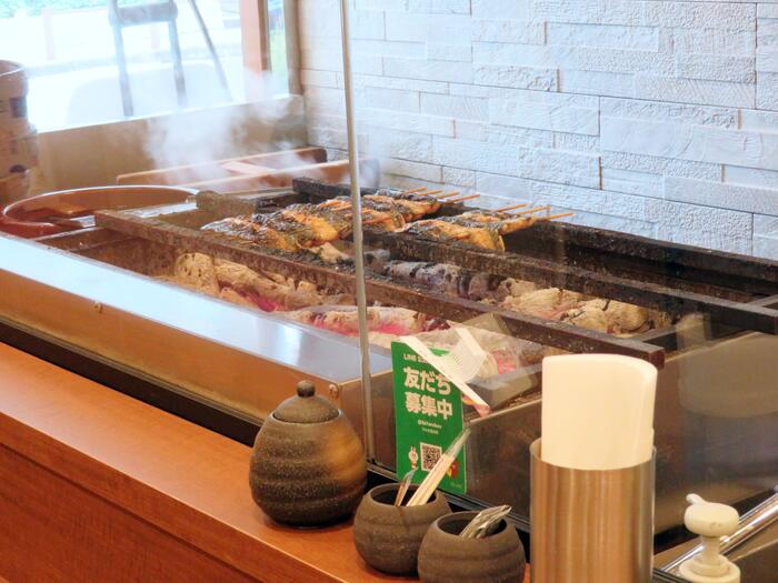 「古賀」の調理場
