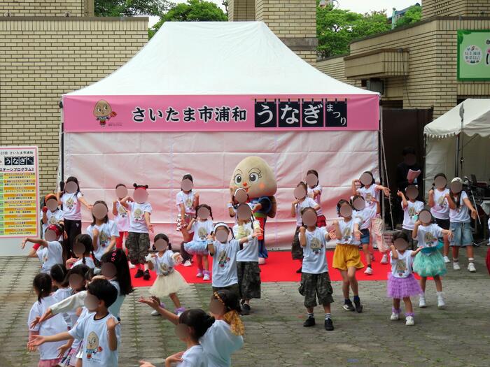 2026年5月23日に開催された「第23回さいたま市浦和うなぎまつり」のステージイベント