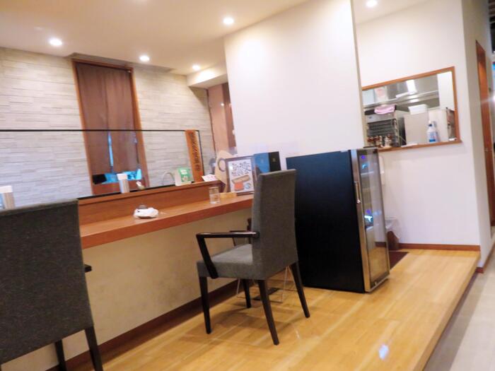 「古賀」の店内