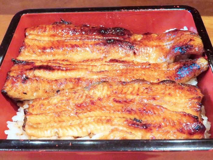 「せきの」の「うな重上ブランドうなぎ」