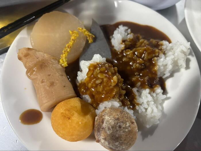 できるだけ多くの料理を少しずつ楽しみました