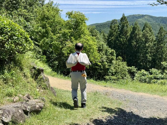 道普請　世界遺産　熊野古道　中辺路　大日越え　熊野本宮大社　大斎原　湯の峰温泉　湯の峯荘