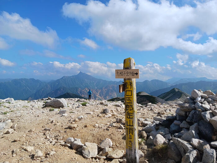 野口五郎岳