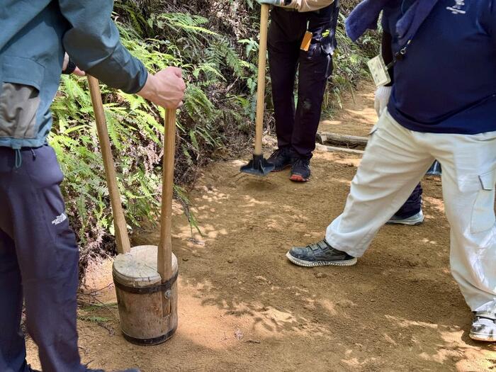 道普請　世界遺産　熊野古道　中辺路　大日越え　熊野本宮大社　大斎原　湯の峰温泉　湯の峯荘