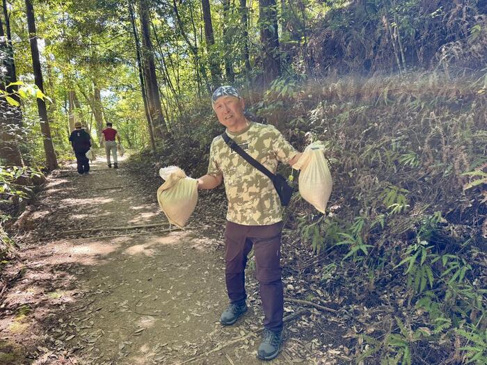 道普請　世界遺産　熊野古道　中辺路　大日越え　熊野本宮大社　大斎原　湯の峰温泉　湯の峯荘