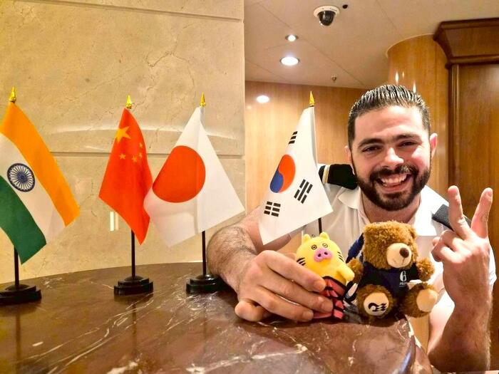 クルーとの交流