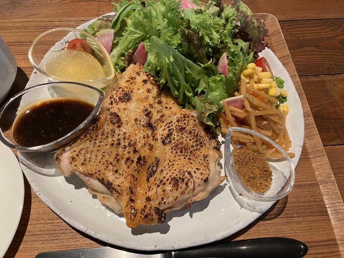 長州炙りチキンステーキ