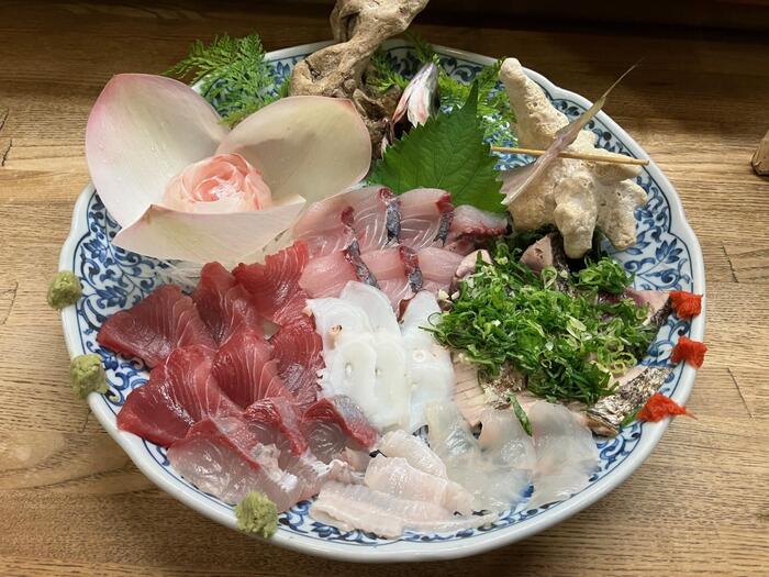 刺身盛り合わせ