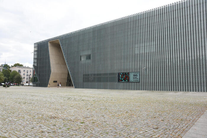 ポーランド・ユダヤ歴史博物館の展示エリア