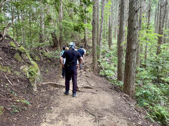 道普請　世界遺産　熊野古道　中辺路　大日越え　熊野本宮大社　大斎原　湯の峰温泉　湯の峯荘