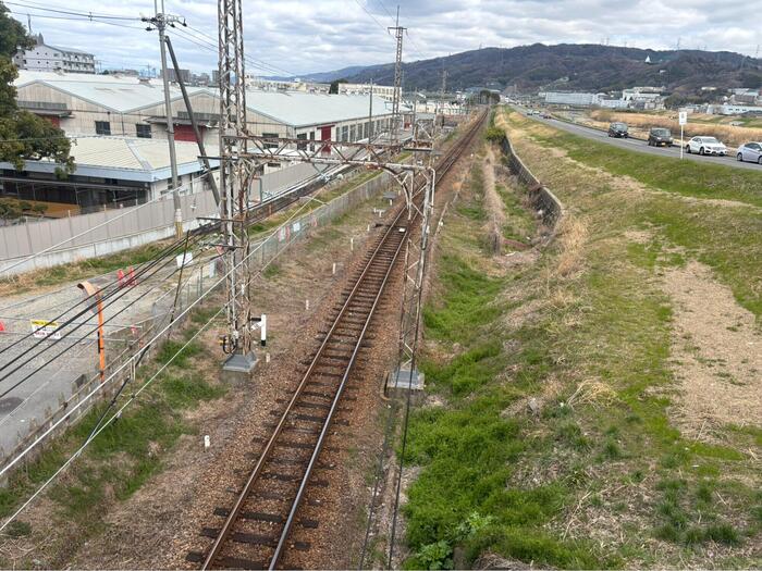 128年前に敷設された線路