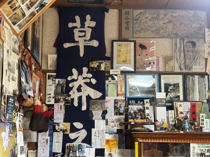 天誅（忠）組記念館の展示品