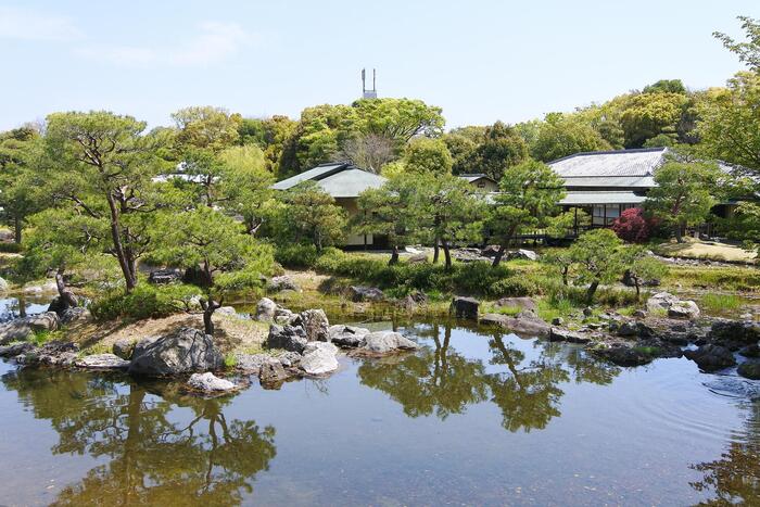 白鳥庭園