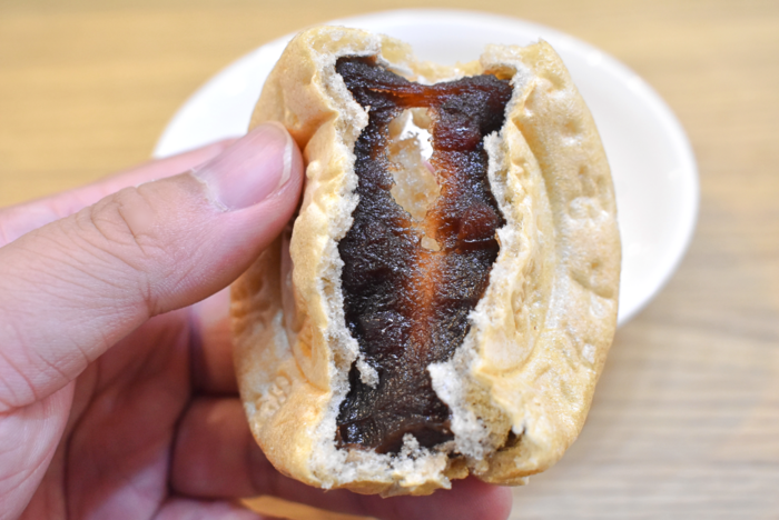 タイヤ最中の断面
