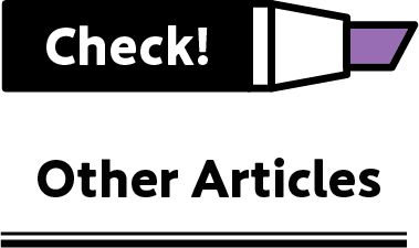 Check! Other Articles