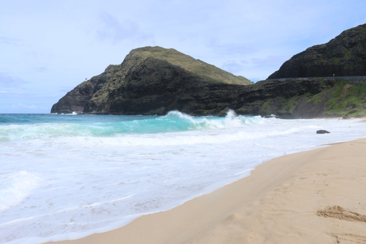 ボディサーフィン向けのスポットです。写真：Yuuのハワイ旅行ガイド