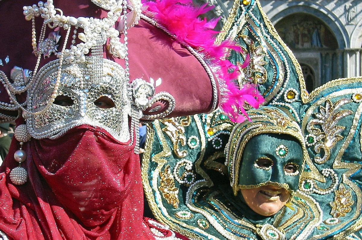 1月末から2月初めに開催されるヴェネチアのカーニバル