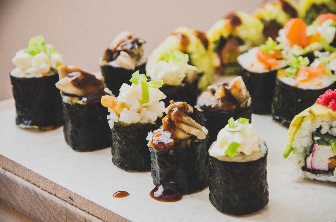 お寿司も人気なのだそう。(Photo by Pixabay)