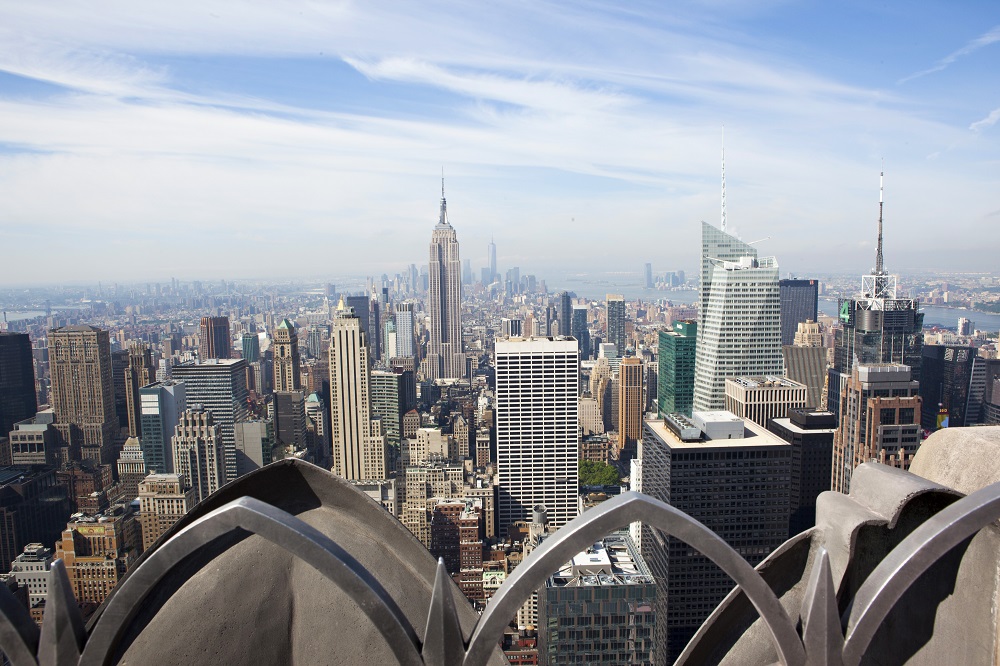 アメリカ ニューヨーク１ 超高層ビルがひしめくマンハッタンの摩天楼 たびこふれ