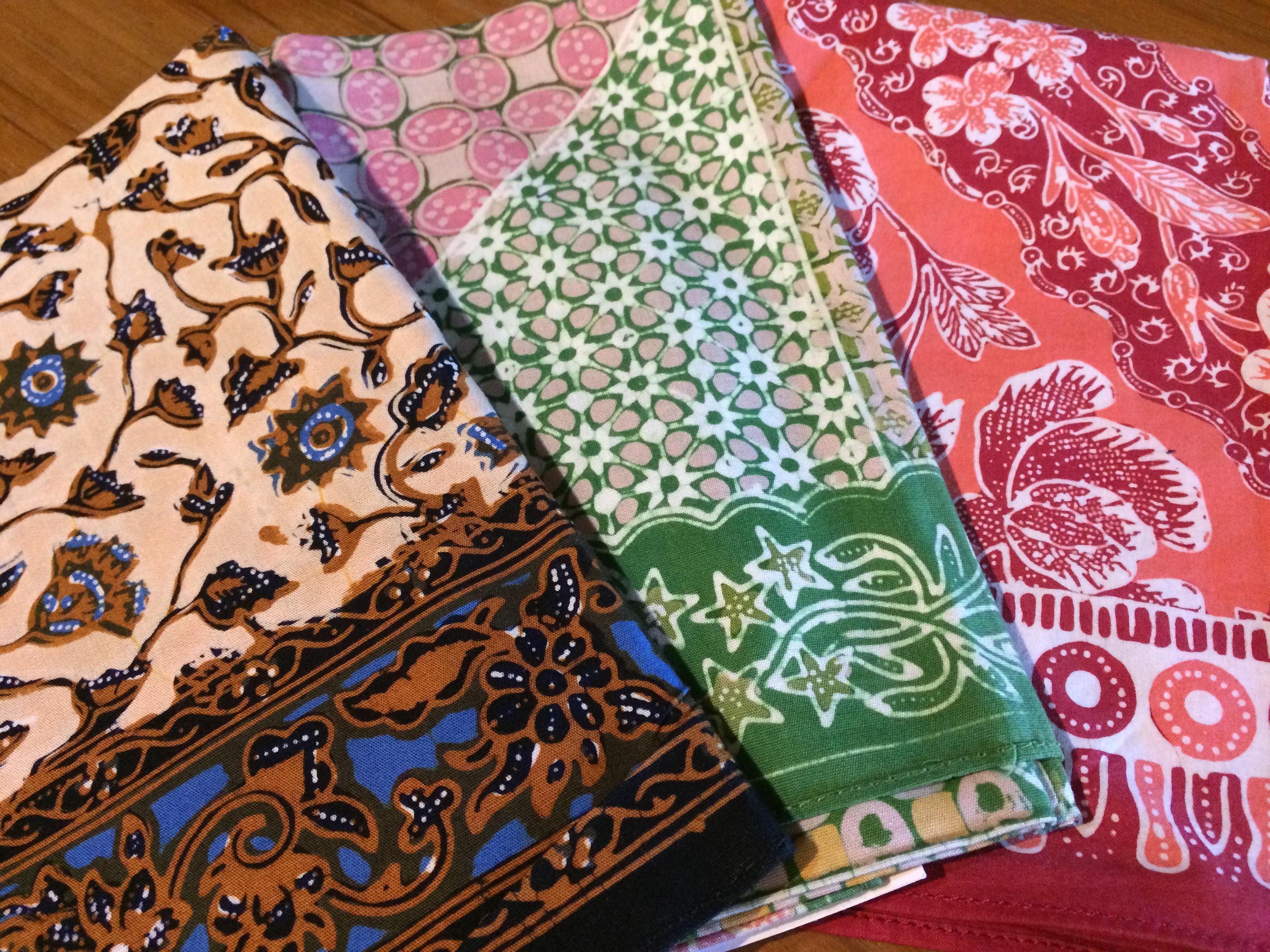 世界無形文化遺産に登録されたインドネシアの伝統的な布「バティック 