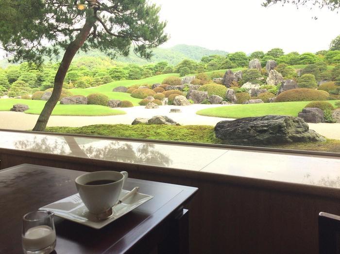日本庭園ランキング14年連続日本一の美しさ 足立美術館の喫茶室がイイ たびこふれ