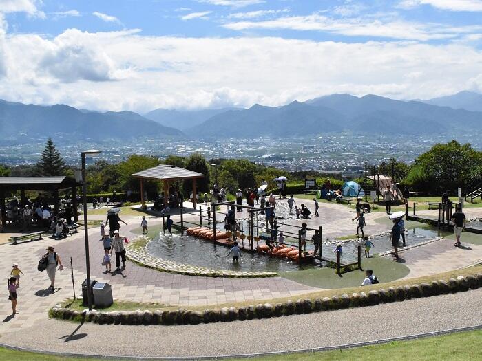 笛吹川フルーツ公園　山梨