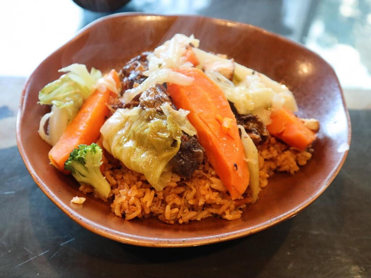 カラバッシュの料理