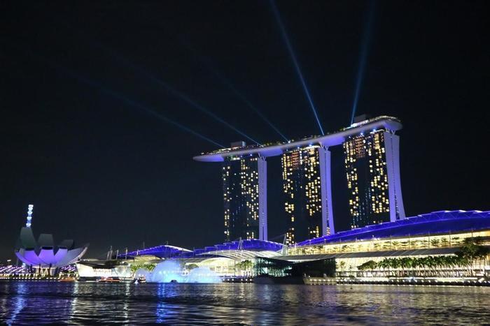 シンガポール夜景