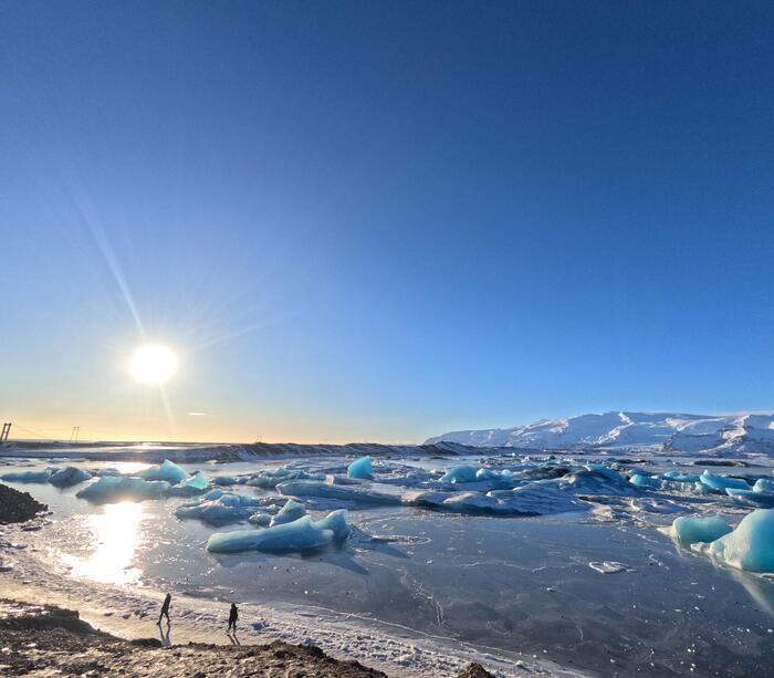 アイスランド　氷河