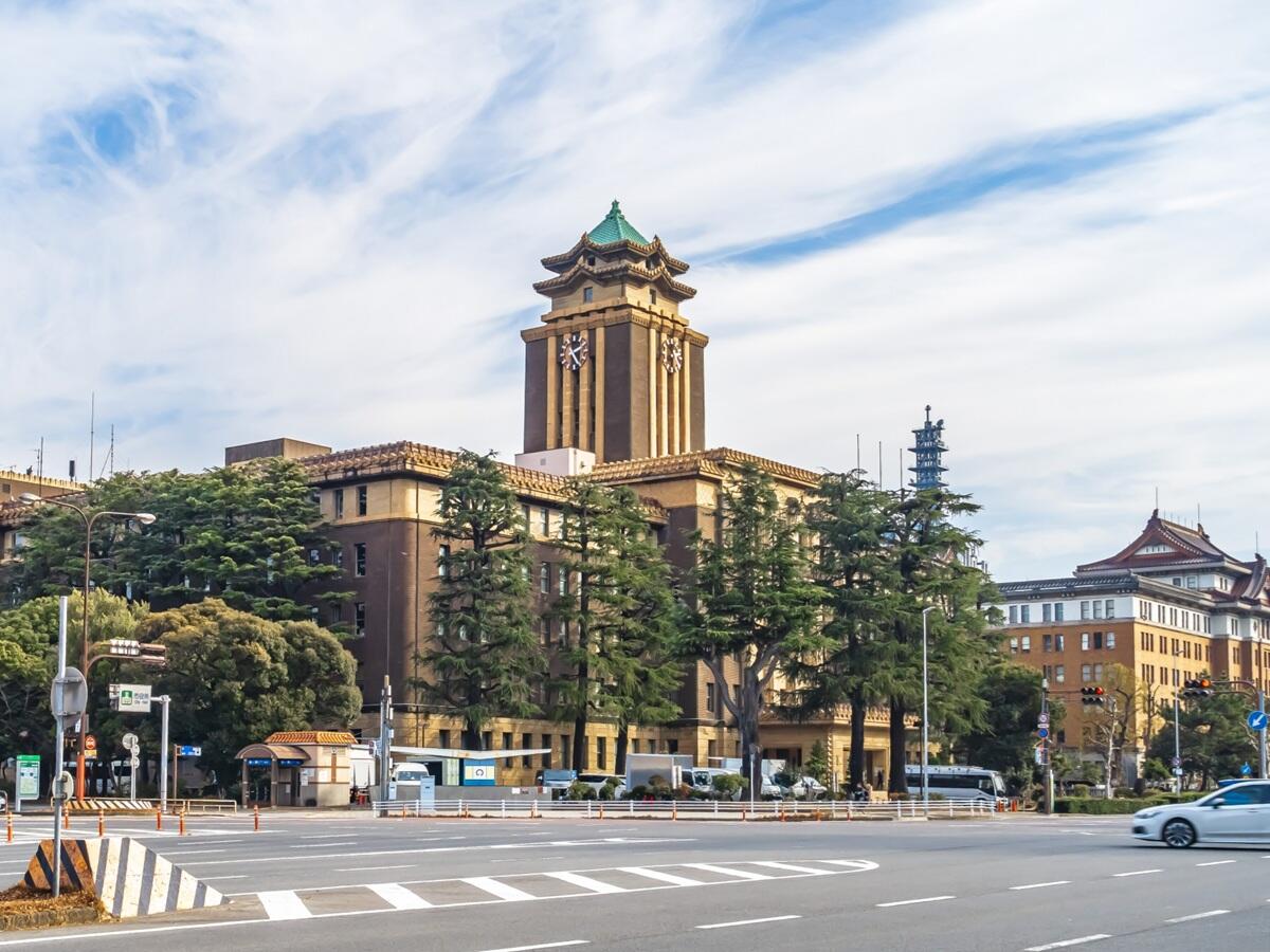 名古屋市役所本庁舎の外観
