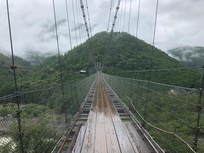 谷瀬 の 吊り橋